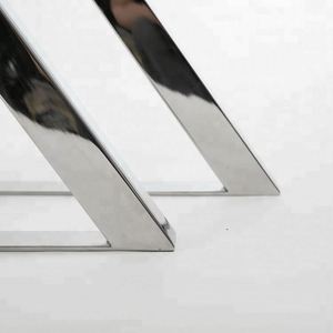 Hot Selling High Quality X Shape Stainless Steel Metal <b>Table</b> <b>Legs</b> Wholesale - Product Image 5