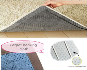 Tissu de <span class=keywords><strong>feutre</strong></span> non tissé 100 % polyester pour tapis, avec support antidérapant - Product Image 6
