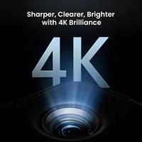 Projecteur DLP triple laser 4K JMGO N1S, 1700 lumens, portable, intelligent, haut-parleurs intégrés, 32 Go de ROM, Google TV, Netflix, home cinéma