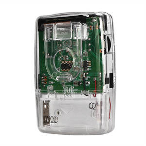 Factory Transparent AM FM Pocket Radio 110g Battery Operated Retro Portable Radio with Pointer Tuning and Crystal Headphones - Product Image 4