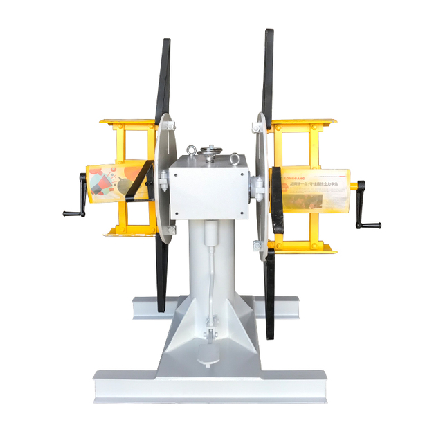High Efficiency Double Head Coil Uncoiler/Decoiler Machine for Metal Sheet Strip Coil CE Certified 380V 20m/min Feeding Speed