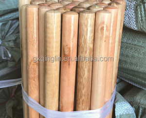Manches de <span class=keywords><strong>balai</strong></span> en bois brossé verni économiques avec tête de <span class=keywords><strong>balai</strong></span> en plastique à poils doux, portables et écologiques - Product Image 4