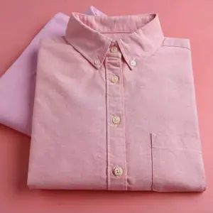 高品質レディースオックスフォードシャツ綿100% レディースシャツカスタム刺繍ロゴレディース服ブラウス