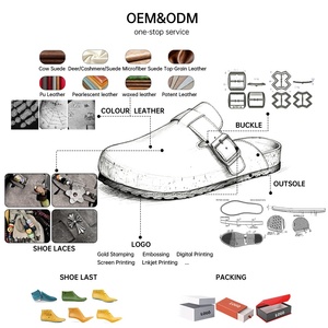 Mules et sabots de luxe unisexe en cuir suédé et nubuck, tendance 2026, à enfiler, à bout ouvert, à talon carré, chaussures confortables minimalistes - Product Image 6