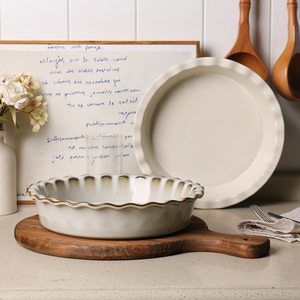 Wholesale Cheap Custom Stoneware Ceramic Bakeware Set Kitchen Baking Tray Dishes Cookware Stoneware Ceramic Baking Baking Dishes