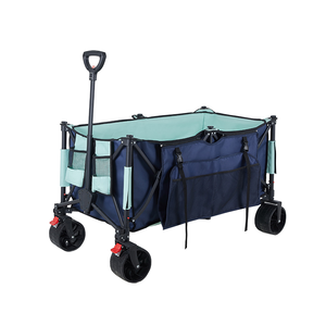 Carrito Plegable Keenz para Exteriores, Carrito de Playa con Nevera y Ruedas Grandes - Product Image 1