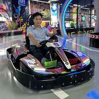 Go Kart Eléctrico de Carreras para Adultos, 72V 20A, Batería LFP, con Freno Hidráulico