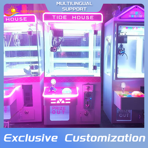 Fabricant vente directe pas cher monnayeur mini bureau griffe grue jeu <span class=keywords><strong>arcade</strong></span> distributeur automatique fer jouets avec 1 an de garantie - Product Image 3