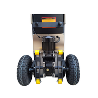 Chariot d'escalade pliable pour escaliers Plate-forme électrique automatique Cylindre à gaz Escaliers Roues Powered Convertible Hand Truck