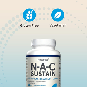 Suplemento de Tabletas de N-Acetilcisteína (NAC) Precursor de Glutatión Vegano de Marca Privada OEM al por Mayor, 600 mg, para Antioxidantes - Product Image 5