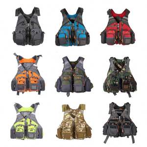 Chaleco/Chaqueta de Pesca Multifuncional, Impermeable, Transpirable, con Protección Solar UPF 35, Diseño Profesional, con Bolsillos Externos e Internos - Product Image 3