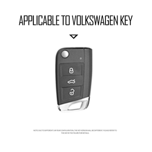 Custodia per chiave auto per VW Volkswagen Golf 7 MK7 Tiguan MK2 T-roc T-cross Skoda Octavia Kodiaq <span class=keywords><strong>Karoq</strong></span> Seat Ateca Leon <span class=keywords><strong>accessori</strong></span> - Product Image 2
