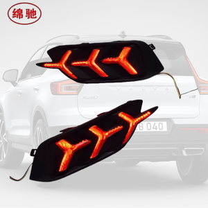 Luces LED de Parachoques con Lente Roja, Luces Traseras de Freno, Luces Antiniebla Traseras para Honda Civic LX EX Touring Sedan 2016-2021, Nuevas, 12V - Product Image 5