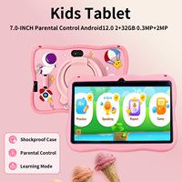 Tablette éducative Orbit Track Astronaut pour enfants, 7 pouces, Android 12, 2 Go de RAM, 32 Go de stockage, Wi-Fi, GPS, reconnaissance faciale, nouvelle tablette tactile capacitive