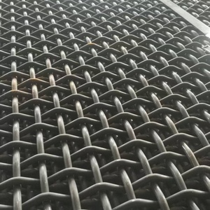 高張力65Mn圧着ワイヤーメッシュクラッシャー用フック付き振動ふるいスクリーン用鉱業および採石場用プレーンスタイル - Product Image 4