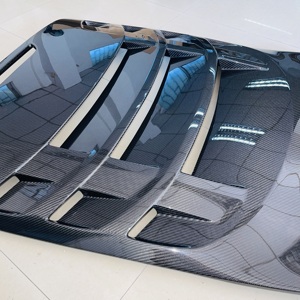 Pannello Posteriore in Fibra di Carbonio per Lotus <span class=keywords><strong>Exige</strong></span> S3 430 Cup <span class=keywords><strong>Sport</strong></span> <span class=keywords><strong>350</strong></span>, Finitura per Finestrino Posteriore, Parti Leggere da Corsa - Product Image 3