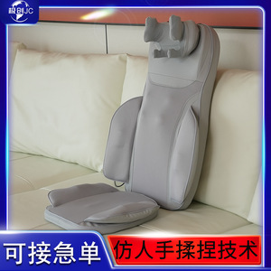Coussin de massage chauffant gris, thérapie par vibration et chaleur, pour le cou, le dos, les hanches, la taille, les jambes, à brancher sur courant alternatif WP B06B - Product Image 5