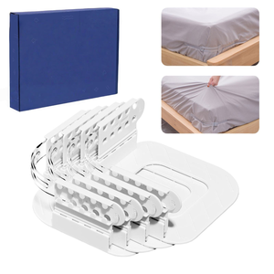 Wholesale Bed Sheet Holder Fitted Fasteners with Lock Strap Holders for Corners-Fits Mattress Large Size Clips <b>Bedding</b> - Product Image 3