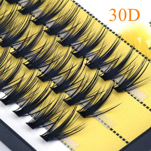 20D 30D Knot Miễn phí sử dụng cá nhân Lash mở rộng nóng chảy cụm lông mi Nhà cung cấp Matte Đen lông mi mở rộng - Product Image 5