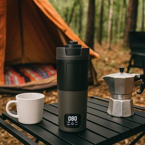 Bouilloire Électrique Portable de Voyage Rechargeable en Acier Inoxydable Mignonne et Compacte – Meilleure Vente d'Articles de Cuisine et de Maison - Product Image 3