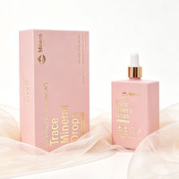 Flacon en verre carré plat de 30 ml, 50 ml, 100 ml pour huile essentielle à barbe, flacon compte-gouttes de luxe pour huile bronzante, sérum facial, soin des cheveux, emballage cosmétique
