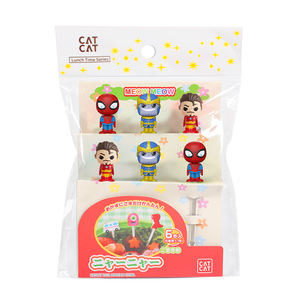 Кошка, кошка, ланч, серия, Tenedor De Fruta De <span class=keywords><strong>Pl</strong></span>ástico, Palillos Para Ланч Infantil anales, пластиковая вечеринка для детей - Product Image 1