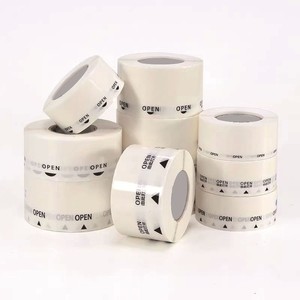 Autocollant d'étanchéité Cai Xin, épaisseur 0,05 mm, inviolable, pour sceller les boîtes d'emballage - Product Image 1