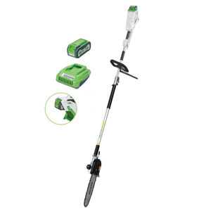 Brushless Motor Pole Hedge Trimmer <b>Saw</b> Grass Brush Cutter 3 in 1 Li-ion Multi-Task Trimmers Hh-99 1.Power String Trimmer Lithium - Product Image 2
