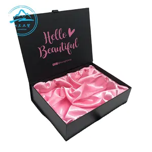 Delicate Magnet Clamshell Gift Box Dobrável alta qualidade por atacado papel caixa