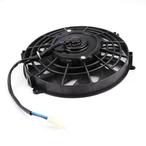 Suitable for <b>Beach</b> Buggy Water Tank Cooling Fan Off-road Motorcycle 150-250CC Go-Kart Plastic Radiator Fan - Product Image 4