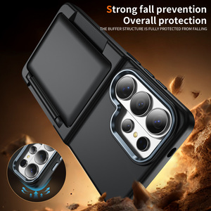 Funda Protectora para Teléfono con Bloqueo RFID para Samsung Galaxy S26 Ultra, Resistente a Impactos, con Ranura para Tarjetas y Soporte - Product Image 5
