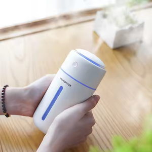 Portable USB <span class=keywords><strong>Mini</strong></span> Humidificateur D'air Aromathérapie Fonction Cool Brume Diffuseur À Ultrasons pour Hôtels Voitures En Plein Air Ménage - Product Image 2