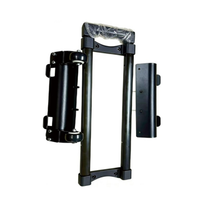 Équipement audio professionnel, boîtier d'amplificateur en plastique PE, boîtier d'amplificateur portable 3U, boîtier d'avionnage