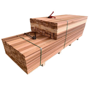 Hot bán Đỏ Cedar vân sam thông gỗ rắn gỗ Bảng phòng tắm hơi Gỗ gỗ cho xây dựng - Product Image 3