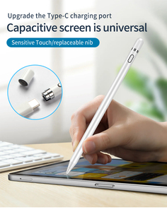 <span class=keywords><strong>ปากกา</strong></span>สไตลัสสำหรับ Apple <span class=keywords><strong>iPad</strong></span> โทรศัพท์มือถือแท็บเล็ต <span class=keywords><strong>iPad</strong></span> <span class=keywords><strong>Pro</strong></span> Air Android <span class=keywords><strong>ปากกา</strong></span>หลากสีปรับแต่งโลโก้ - Product Image 1