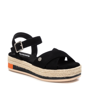Sandalias de Plataforma con Cuña para Mujer, Estilo Verano, Color Negro, Marca Refresh - Product Image 3
