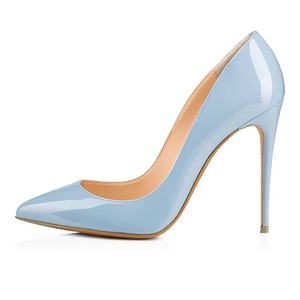 Scarpe da Donna con <span class=keywords><strong>Tacco</strong></span> a Spillo e Punta Affusolata in Vernice, Classiche Scarpe con <span class=keywords><strong>Tacco</strong></span> Alto, Multicolore, Vendita all'Ingrosso OEM Personalizzabile - Product Image 3