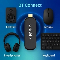 Android TV Box 2026 WiFi5 Android 9 2GB 16GB Quad Core 4K HDR/H265 OTT IPTV ATV con Control por Voz BT