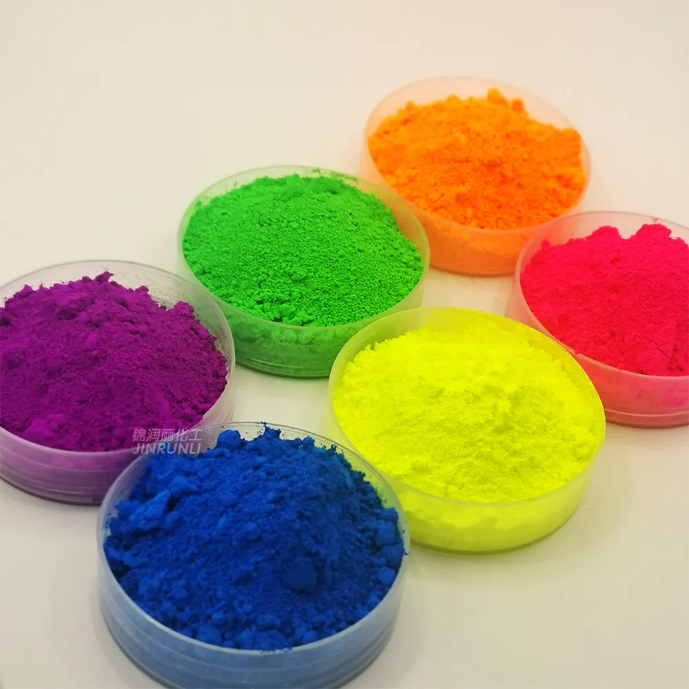 fluorescent color pigment powder neon fluorescent uv orange painting pigment powder 5kg