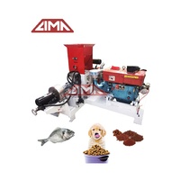 Petite ligne flottante de machines de traitement d'extrudeuse de granulés d'aliments pour poissons de moteur diesel Machine automatique d'alimentation pour poissons Prix Bangladesh