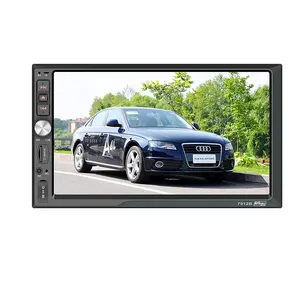Portable 2 Din Carplay Car Radio Auto 7" Touch Screen Video Mp5 Player Usb Tf Iso Stereo System
