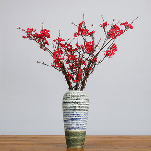 Branches de fleurs de cerisier artificielles Still As Flowers, petites motifs floraux, soie teinte à la main, décoration de mariage - Product Image 1