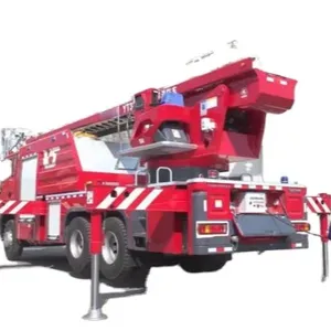 Escalera aérea de 32m, camión de bomberos YT32M2, camión cisterna de agua, camión de bomberos, camión de bomberos, precio en gran oferta
