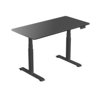 PRORIALS Table élévatrice électrique à double moteur, réglable, bureau solide, bureau informatique, mobilier en acier, bon prix