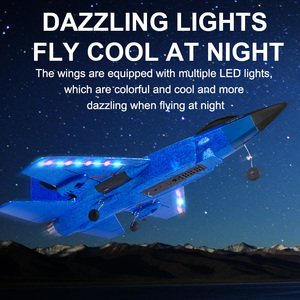 Avión RC HW31 Gliding Fighter, EPP Anticolisión, Motor <span class=keywords><strong>de</strong></span> Alta Velocidad, Control <span class=keywords><strong>de</strong></span> 2.4G y 300M, Casi Listo para Usar en Interiores y Exteriores, para <span class=keywords><strong>Adolescentes</strong></span> - Product Image 6