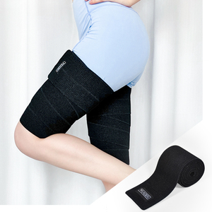 Attelle de compression élastique personnalisée pour <span class=keywords><strong>cuisse</strong></span>, post-liposuccion, prévention des tensions musculaires, soutien de la jambe, <span class=keywords><strong>bandage</strong></span> de compression inguinal - Product Image 1