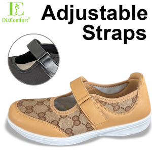 Repelente al agua soporte <span class=keywords><strong>de</strong></span> arco <span class=keywords><strong>azafata</strong></span> Slip-on pie dolor aliviar cómodo mujeres embarazadas zapatos planos para mucho tiempo <span class=keywords><strong>de</strong></span> pie - Product Image 2