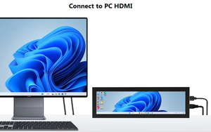 Pantalla LCD TFT Capacitiva de 8.8 Pulgadas con Interfaz HD-MI para Computadora y Automóvil, Raspberry <span class=keywords><strong>Pi</strong></span> - Product Image 5