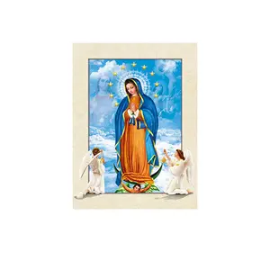 30x40cm 5D lenticular printing picture of virgin mary 3d picture for decoration picture