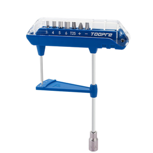 Clé <span class=keywords><strong>dynamométrique</strong></span> 3-12 Nm clé Allen 3/4/5/6mm T25 outils de réparation de vélo clé ensemble <span class=keywords><strong>vtt</strong></span> Kit d'entretien de vélo de route - Product Image 2